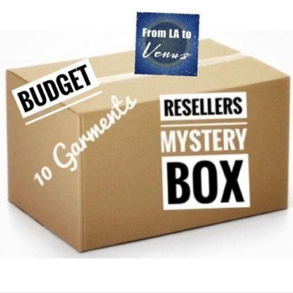 Mystery Reseller Box Budget Brands 10 Items Surprise‎ Women Men Juniors Clothing